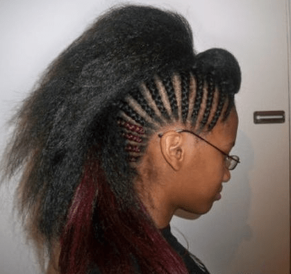 6 Edgy Braided Mohawk Hairstyles For Black Women in 2014