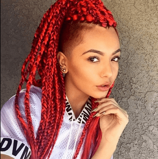 Braided Hairstyles: Bold, Fierce Colors and their Meanings