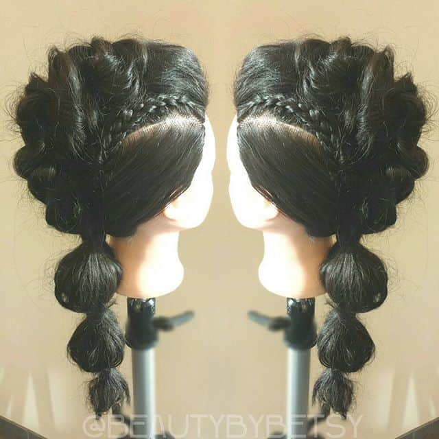 10 Ultra-Modern Braided Mohawk Trends