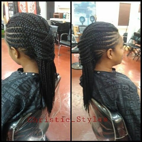 10 Ultra-Modern Braided Mohawk Trends