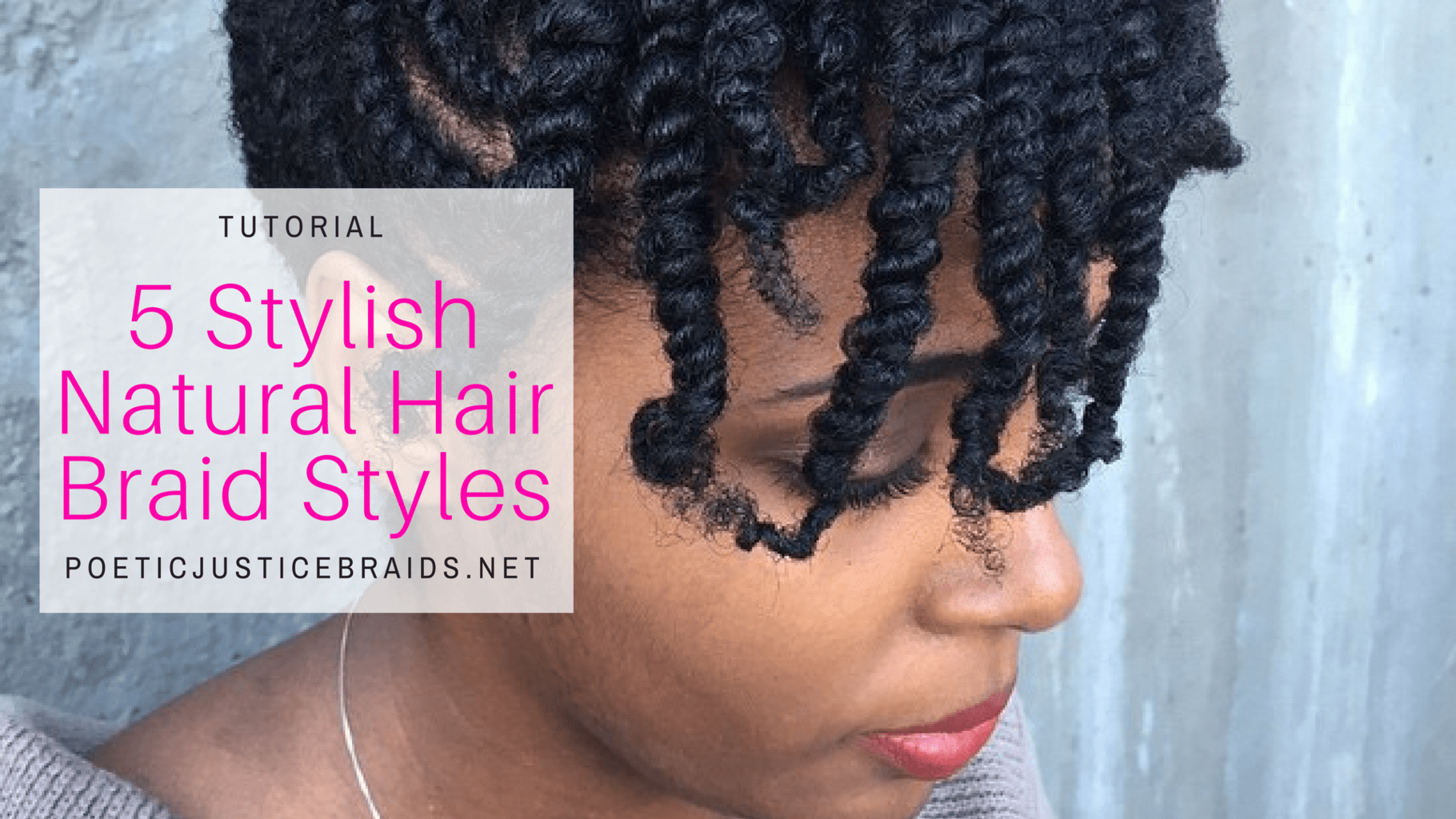 Stylish Natural Hair Braid Styles Step-by-Step Video Tutorials