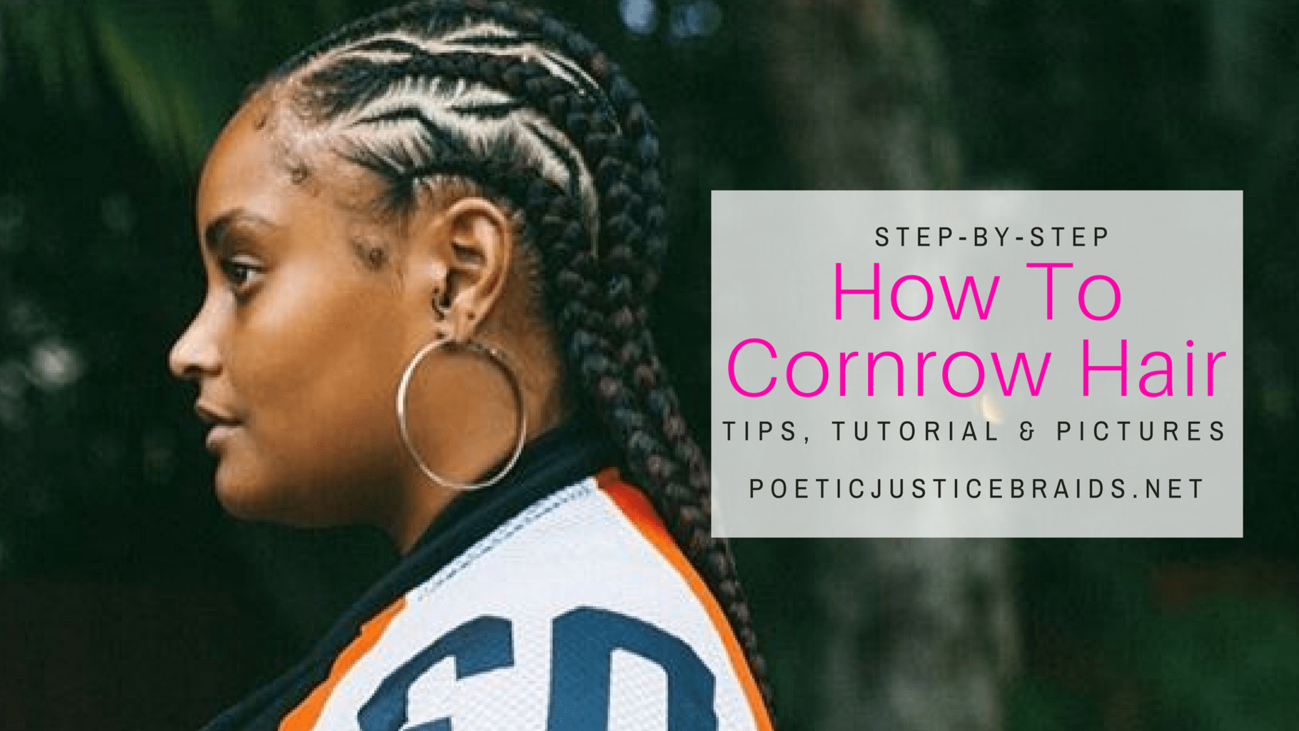 How To Cornrow Hair Natural DYI Video Tutorial