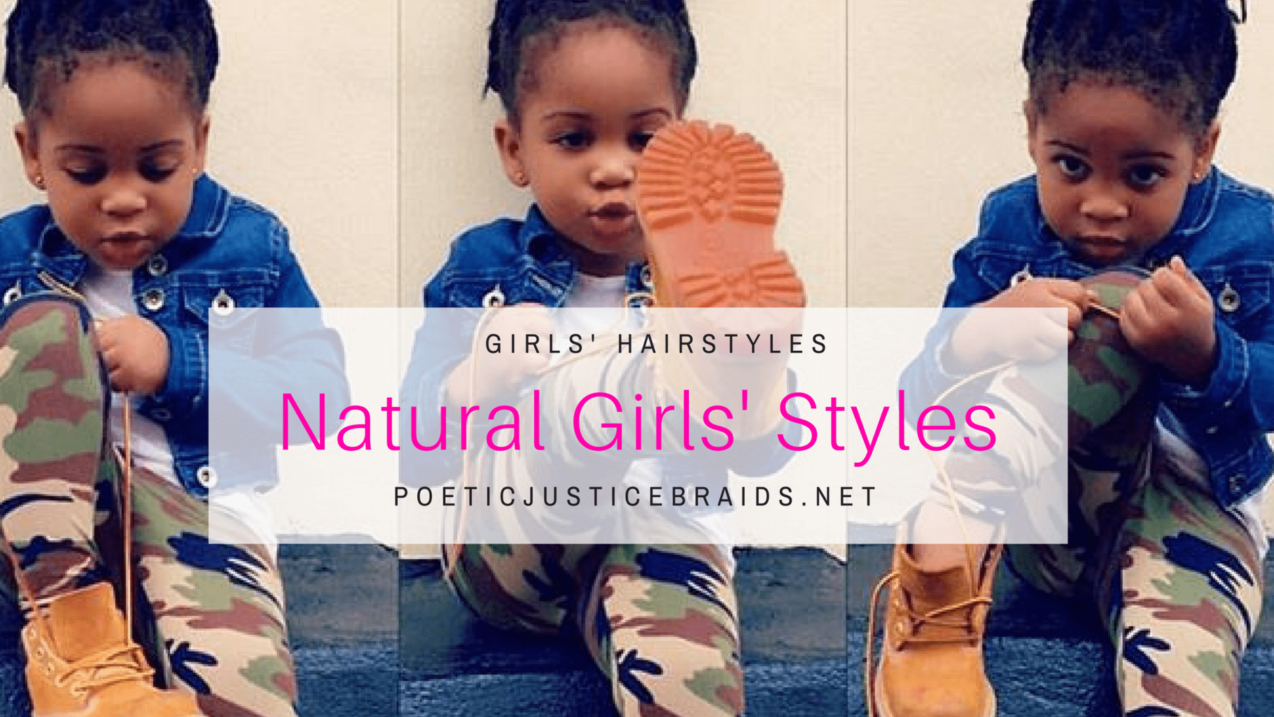 Black Kids Hairstyles natural girls w/ Creme of Nature